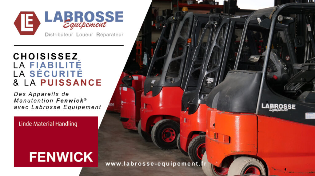 Engins Fenwick disponibles chez votre fournisseur