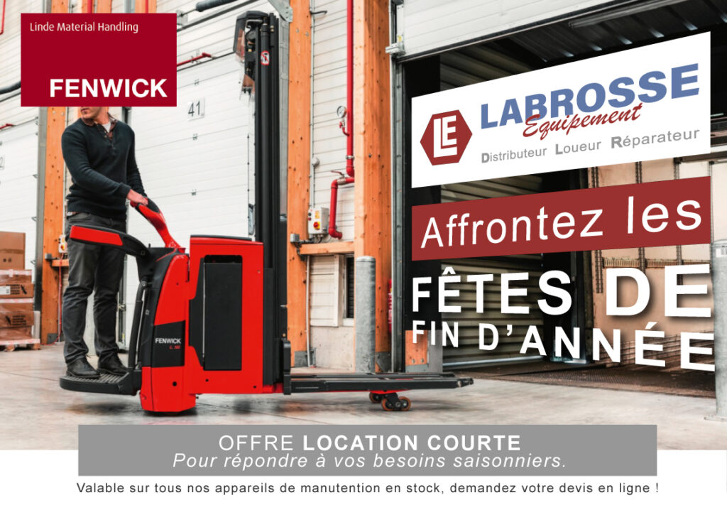 Engin de manutention fin d'année Fenwick
