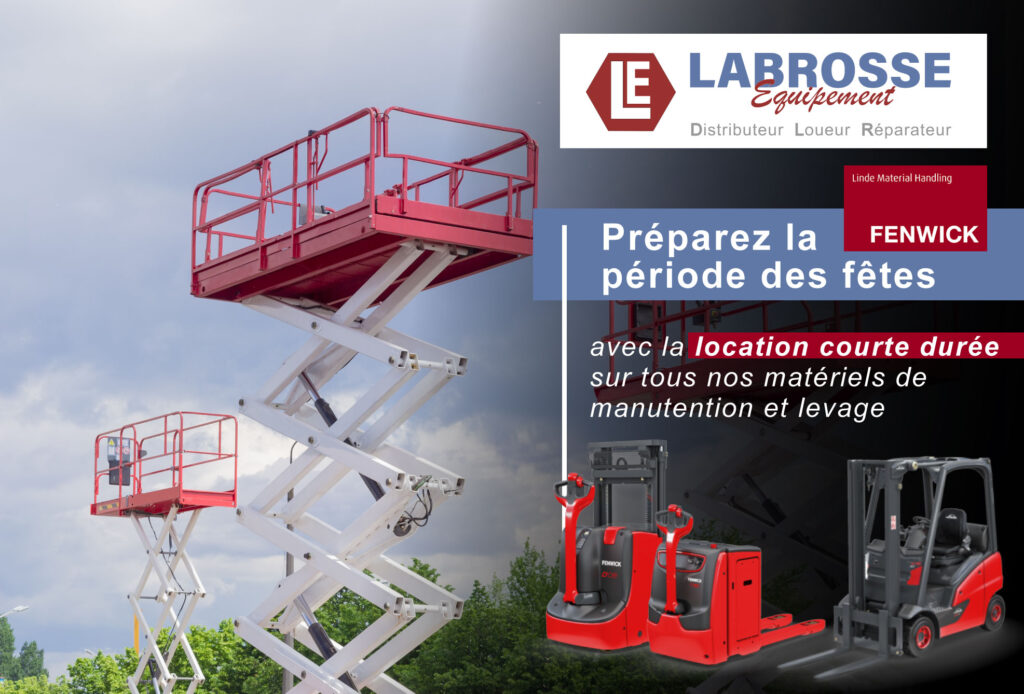 Matériel fenwick en stock Labrosse Équipement