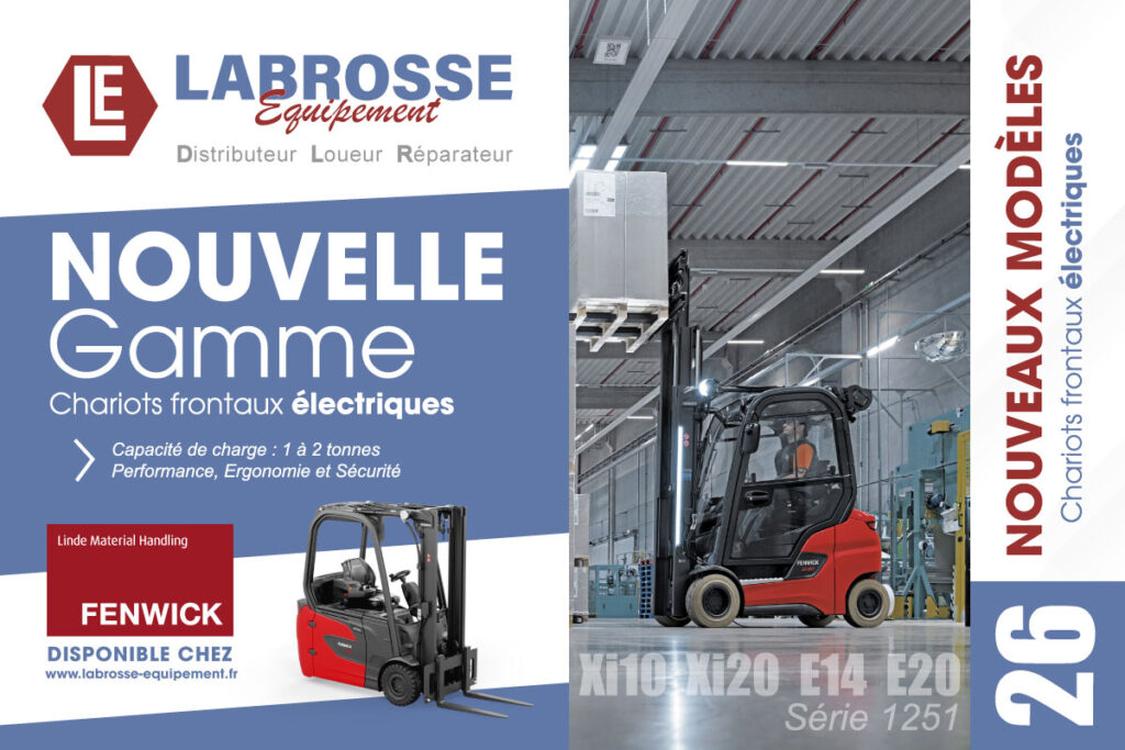 nouvelle-gamme-chariot-electrique-drome-frontaux-fenwick-labrosse-equipement-innovation-nouvelle-generation-performance-securite-intralogistique-performance